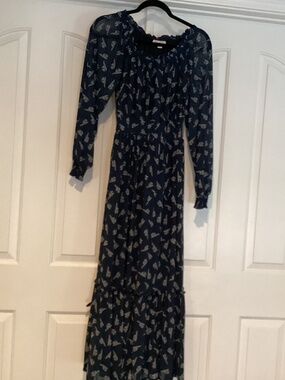 Knox Rose Women Dress, Size XS, Color Blue, White